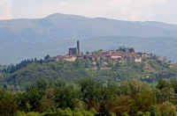 Castle of Poppi in the Casentino